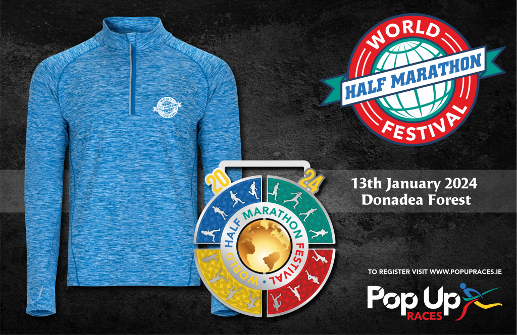 World Half Marathon Festival 2024 MEDAL - Pop Up Races